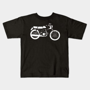 Honda Super90 White Outline Kids T-Shirt